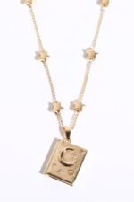 ‘You're My Soulmate’ Openable Constellation Book Necklace