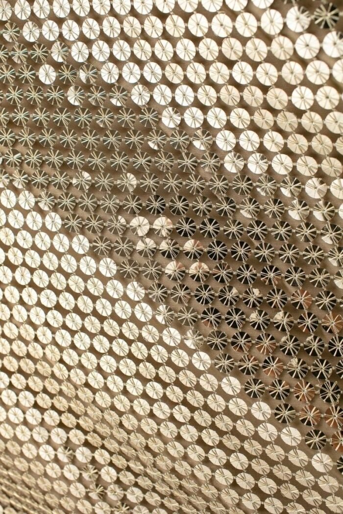 Yvette Mesh Sequins Midi Slip Dress - Image 8